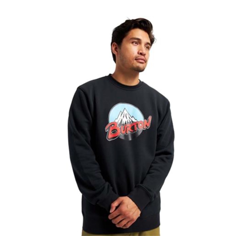 Burton Retro Mountain Crewneck sweatshirt size medium